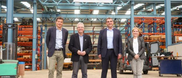 Biurrarena presenta su nueva línea de aparcamientos de bicis y patinetes