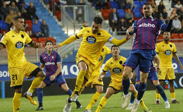 El 1x1 de los jugadores del Eibar ante el Lugo