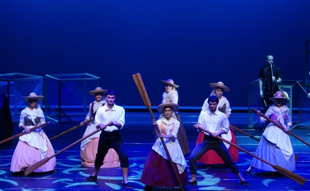 'Erriola' itsasoratu da Errenteriako Lekuonan festa giro paregabean