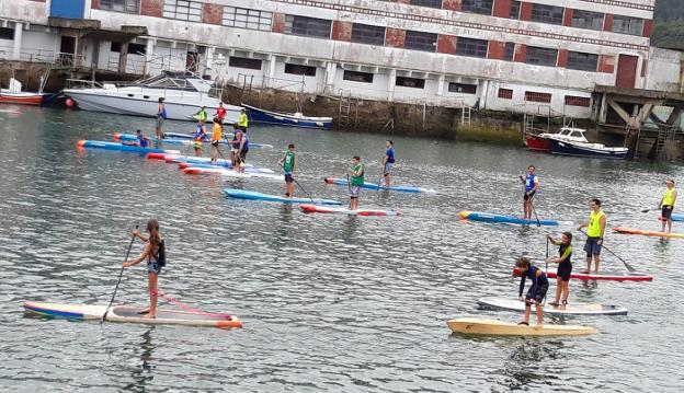 Orio acoge hoy el Campeonato de Gipuzkoa de Stand Paddle 2022