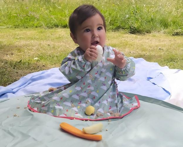 Charla sobre enseñar a comer los primeros alimentos sólidos a los bebés