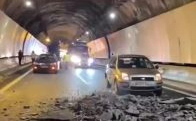 Una colisión múltiple en la AP-8 en Elgoibar provoca retenciones