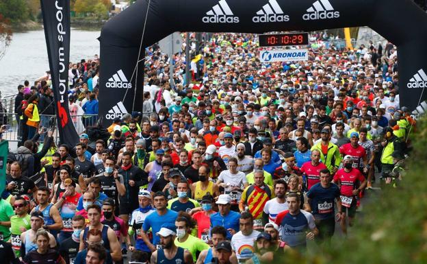 Las afecciones al tráfico en Gipuzkoa por la celebración de la Behobia-San Sebastián