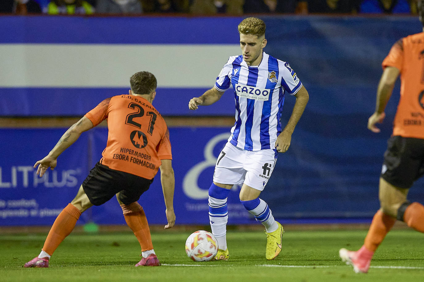 El 1x1 de los jugadores de la Real Sociedad ante el Cazalegas