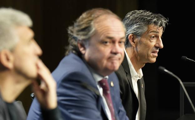 Jokin Aperribay desvela que le ofrecieron a Imanol Alguacil elegir la duración de su nuevo contrato