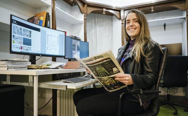 Leire Malkorra: «Se me saltaron las lágrimas cuando supe la importancia de la pieza que saqué con mis manos»