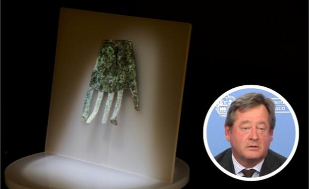 El Gobierno Vasco resalta la aportación de la 'mano de Irulegi' a la historia y la convivencia