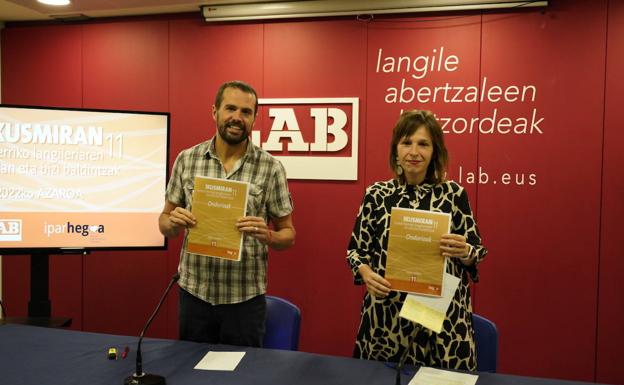 LAB denuncia que el 53,52% de los vascos está en situación precaria, sin trabajo digno y con escasos ingresos