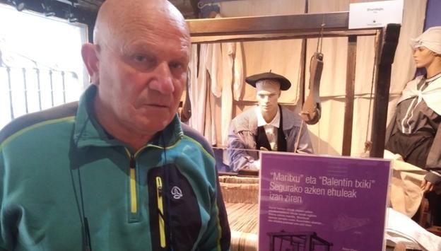 Linogintzaren prozesua ikusgai Errastiolatza museoan