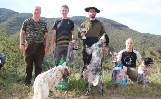 Ricardo Gordillo, campeón de Gipuzkoa de becadas