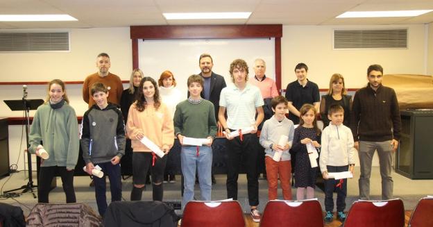 Ayer se entregaron los premios de los Concursos Literarios de Lasarte-Oria