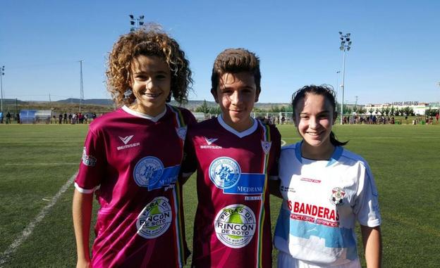 Pablo Marín jugó con Ana Tejada en la Escuela de Fútbol de Logroño