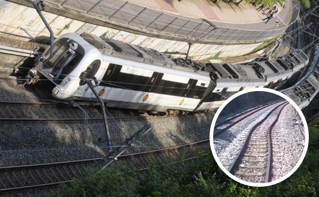 El calor provocó el descarrilamiento del topo en Amara