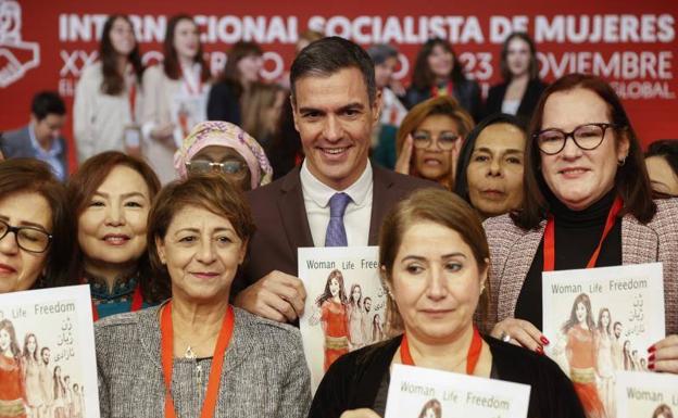 Sánchez reivindica el feminismo del Gobierno en plena polémica de la ley del 'solo sí es sí'