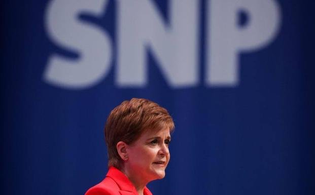 Scottish First Minister and leader of the Scottish National Party (SNP), Nicola Sturgeon.