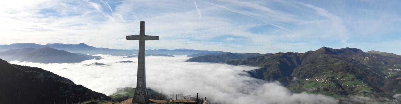 Monte Uzturre, entre pozas y ruinas