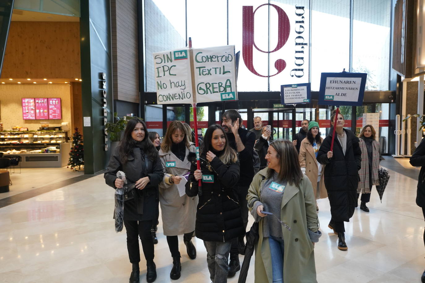 Jornada de huelga en el sector textil de Gipuzkoa