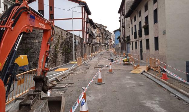 La apertura a la circulación de todo Zubieta llegará con las navidades