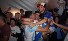 La Argentina más donostiarra vibra con la victoria de la selección