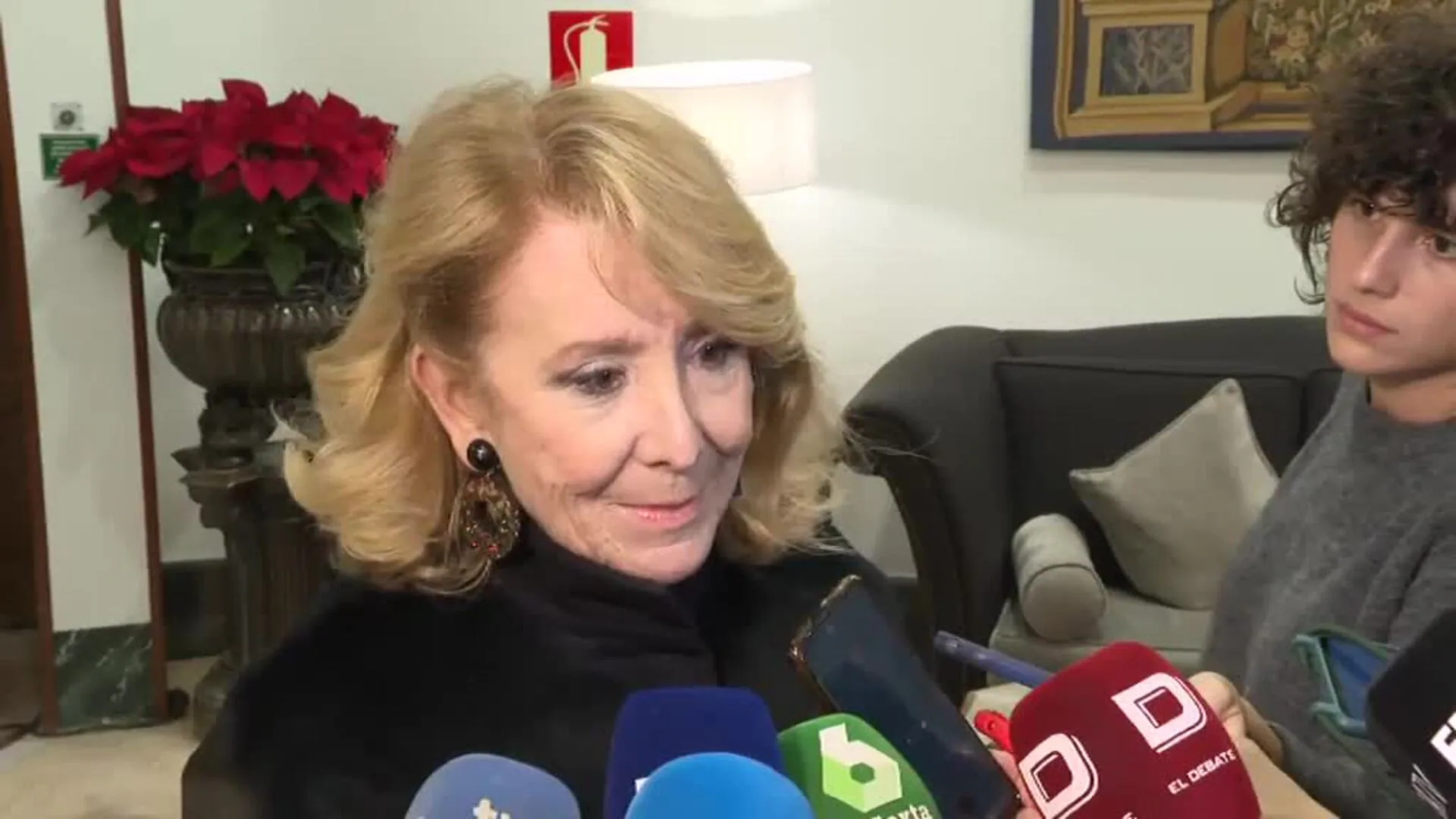 Esperanza Aguirre asegura que las urgencias extrahospitalarias son "algo menor" dentro de la sanidad de Madrid