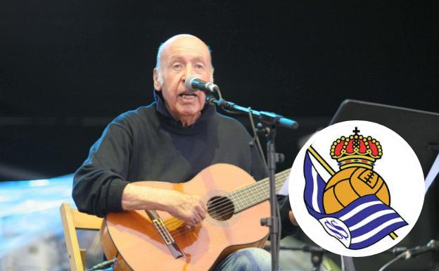 La Real Sociedad se acuerda de Mikel Laboa en el 14º aniversario de su muerte