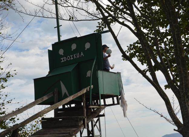 Una de las peores temporadas de caza en palomeras de Etxalar