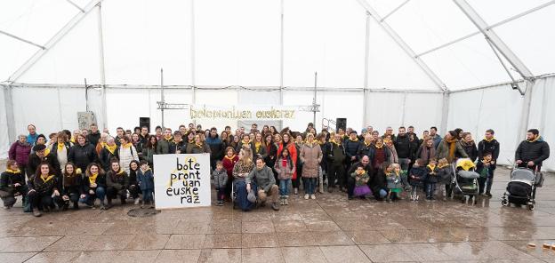 El Día del Euskera reivindica vivir con el idioma