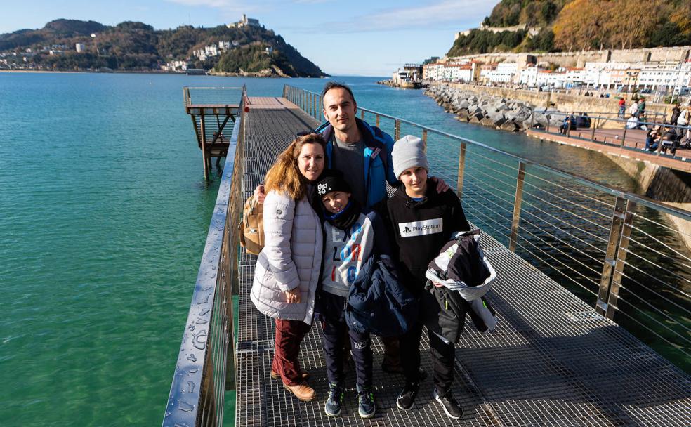 «Estamos solo un día: paseo y pintxos»