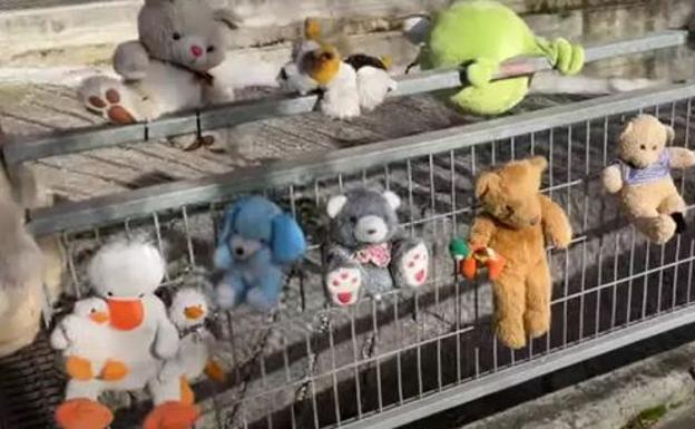 Un Belén con 2.000 peluches vuelve a Loiola por Navidad