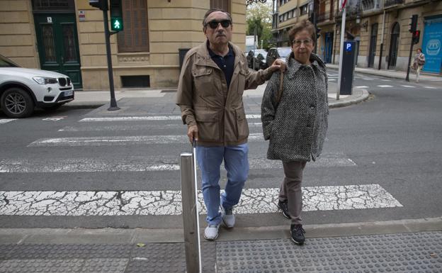 «Reivindicamos nuestro derecho a transitar seguros y tranquilos por las aceras»