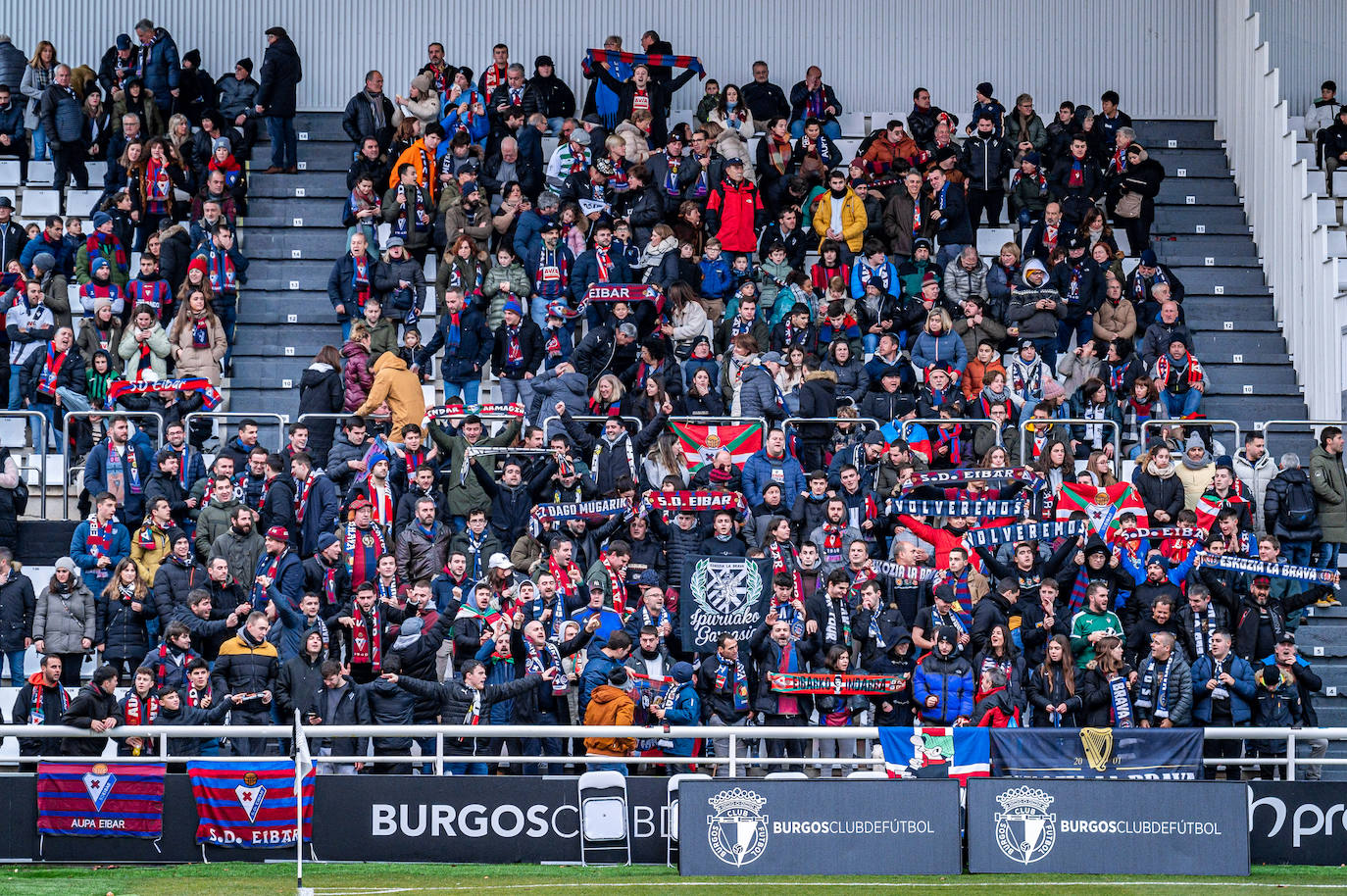 Las mejores imágenes del Burgos-Eibar