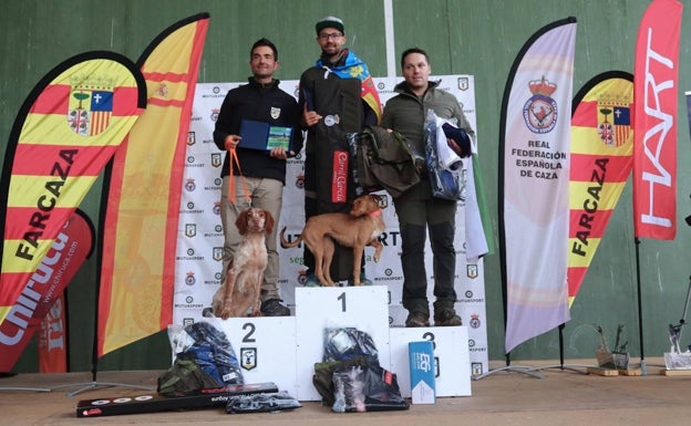 El valenciano Enrique Martín, campeón de España de caza menor