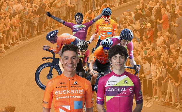 Los hermanos Azparren compartirán equipo en el Euskaltel-Euskadi