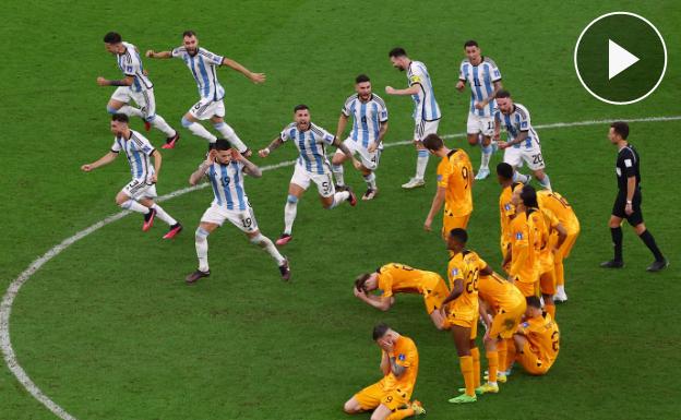 El colofón de Messi al marrullero Argentina-Países Bajos: «¿Qué miras bobo?»