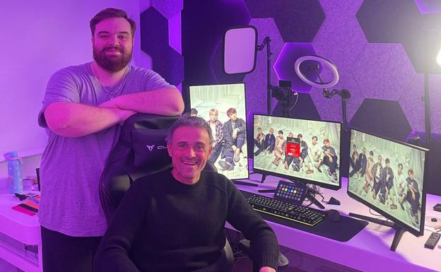 Luis Enrique, entrevistado por Ibai Llanos: «Si tuviera que volver a hacer la lista quitaría a uno y llevaría a otro»