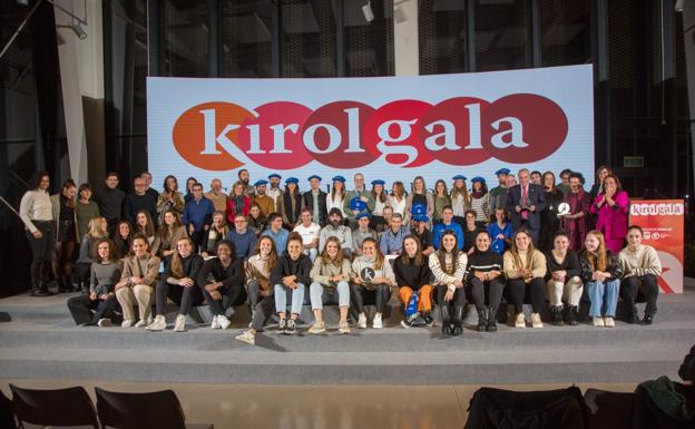 Kirolgala, demostración de unión, pluralidad y éxitos del deporte guipuzcoano