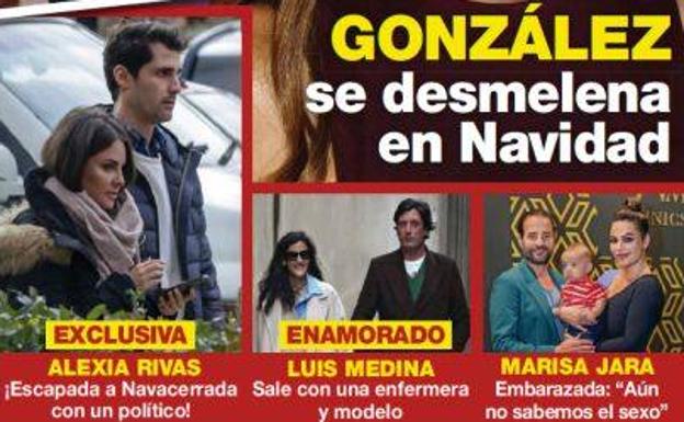 Mikel Lezama y Alexia Rivas, fotografiados juntos en la sierra madrileña