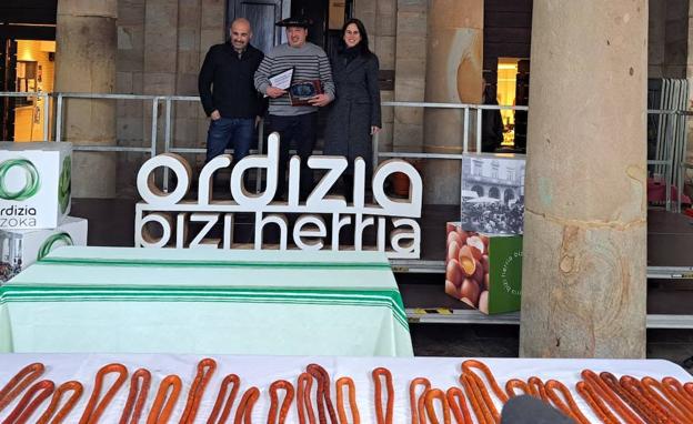 La mejor txistorra de Euskal Herria, en una carnicería de Donostia