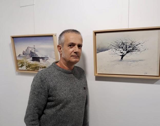 Exposición de acuarelas en Kultur Etxea