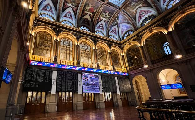 Interior da Bolsa de Madrid.  /efe