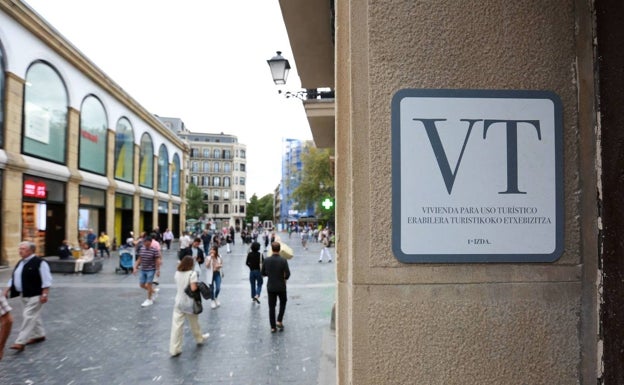 Donostia pierde el 8,1% de los pisos turísticos en tres años