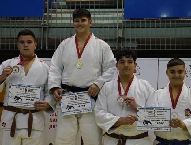 Medalla de plata para el judoka Borja Seco en la Supercopa de España