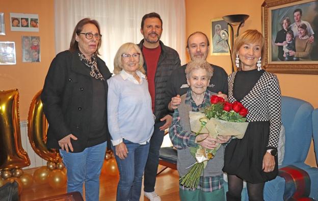 Fortunata Hernández Arroyo, nueva centenaria desde ayer