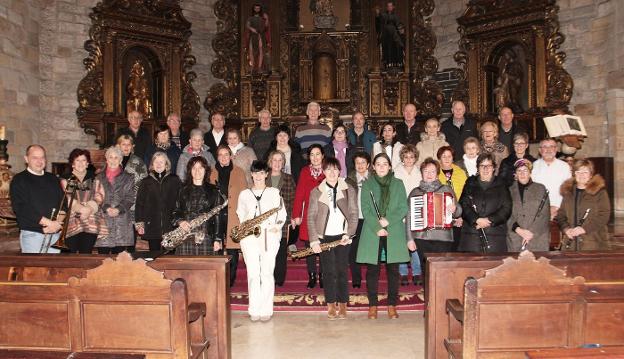 Concierto de despedida de la coral Santa Ana