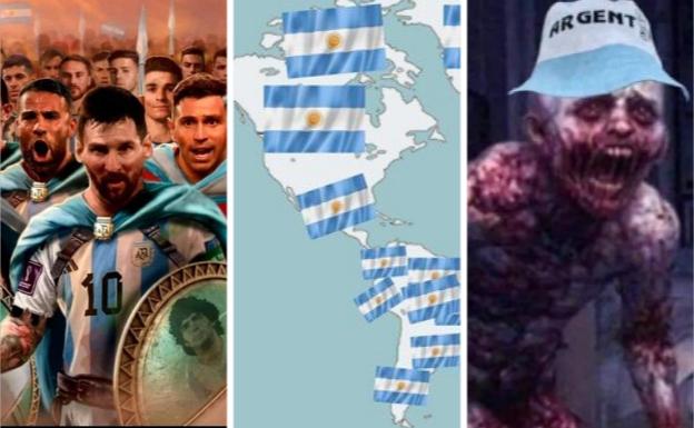 Del 'Embale es un fenómeno' de Lomana a la pasión albiceleste… los mejores memes del Argentina - Francia