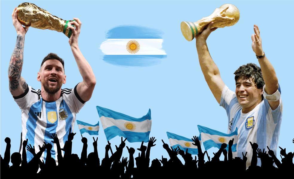 Messi es mejor, Maradona es más
