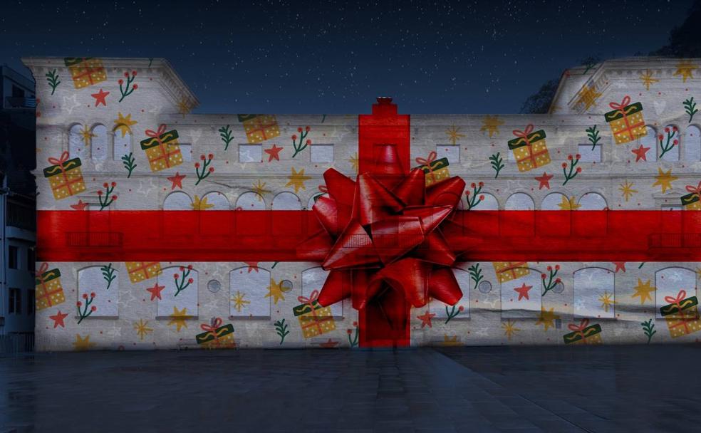 El Museo San Telmo estrena un espectáculo navideño de luz y sonido