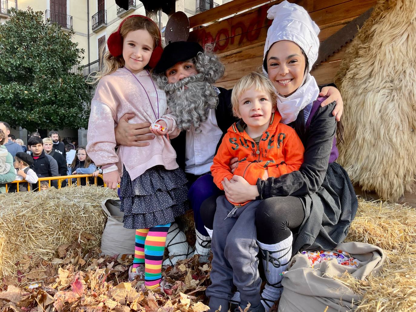 Olentzero y Mari Domingi, en Oñati