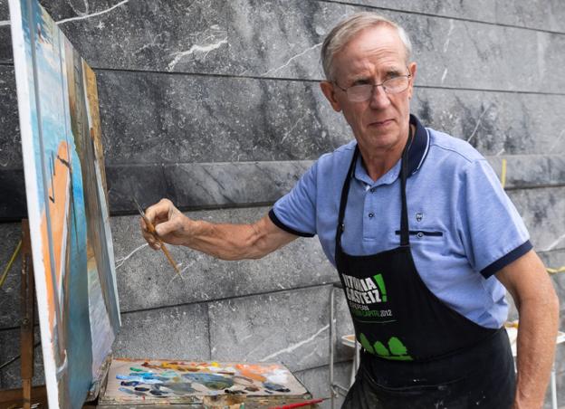 «No termino el día sin pintar un cuadro»