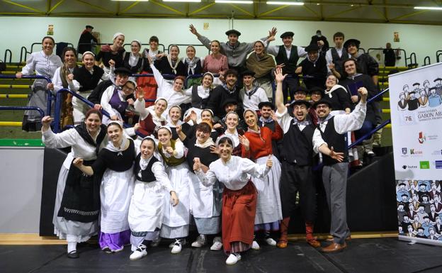 Galtzagorri, campeón en el concurso de villancicos de Errenteria